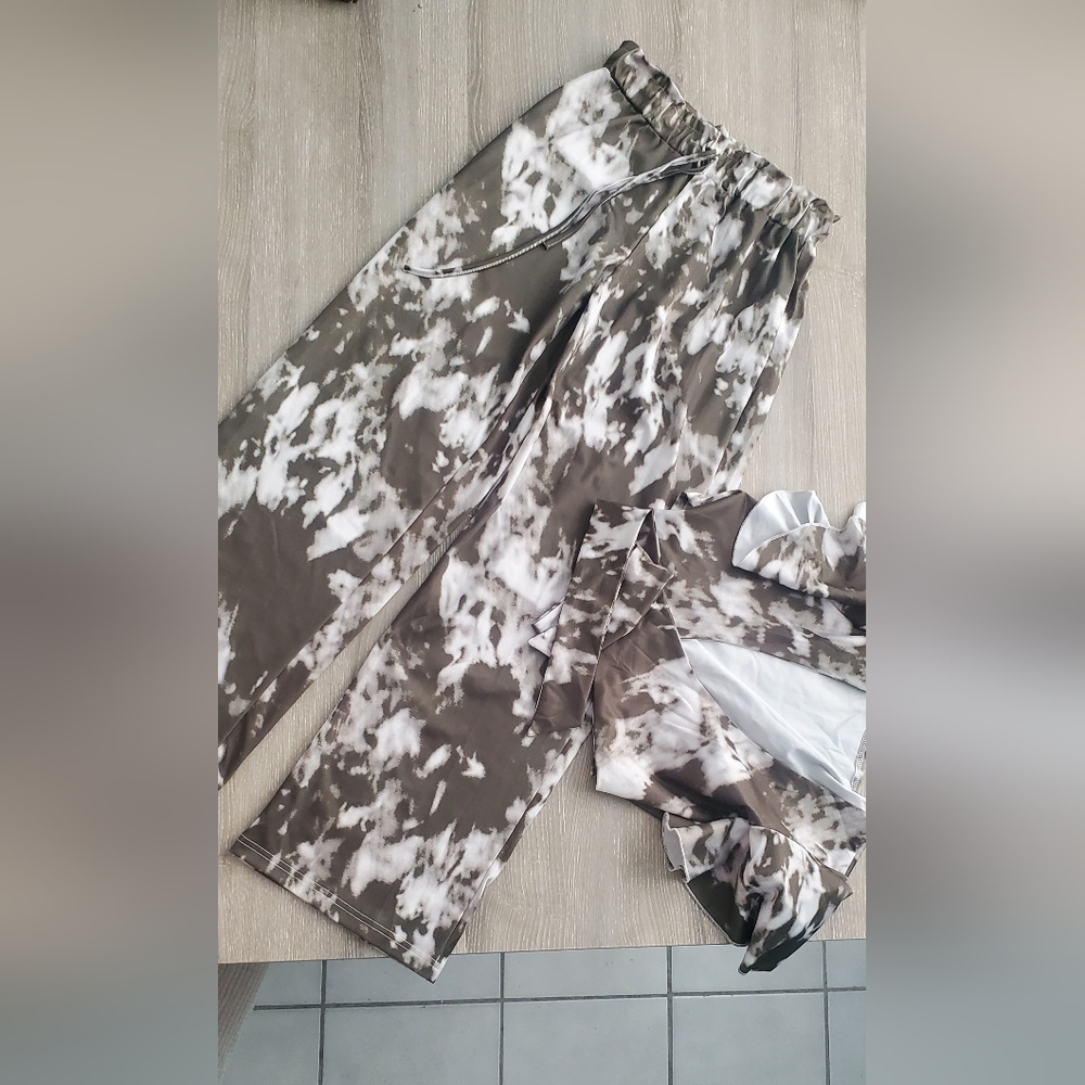 2 piece tie dye "bohemian" set
